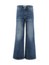 Hailys Bu44ckli Women’s Flared Jeans – Mid Blue QF-2504036